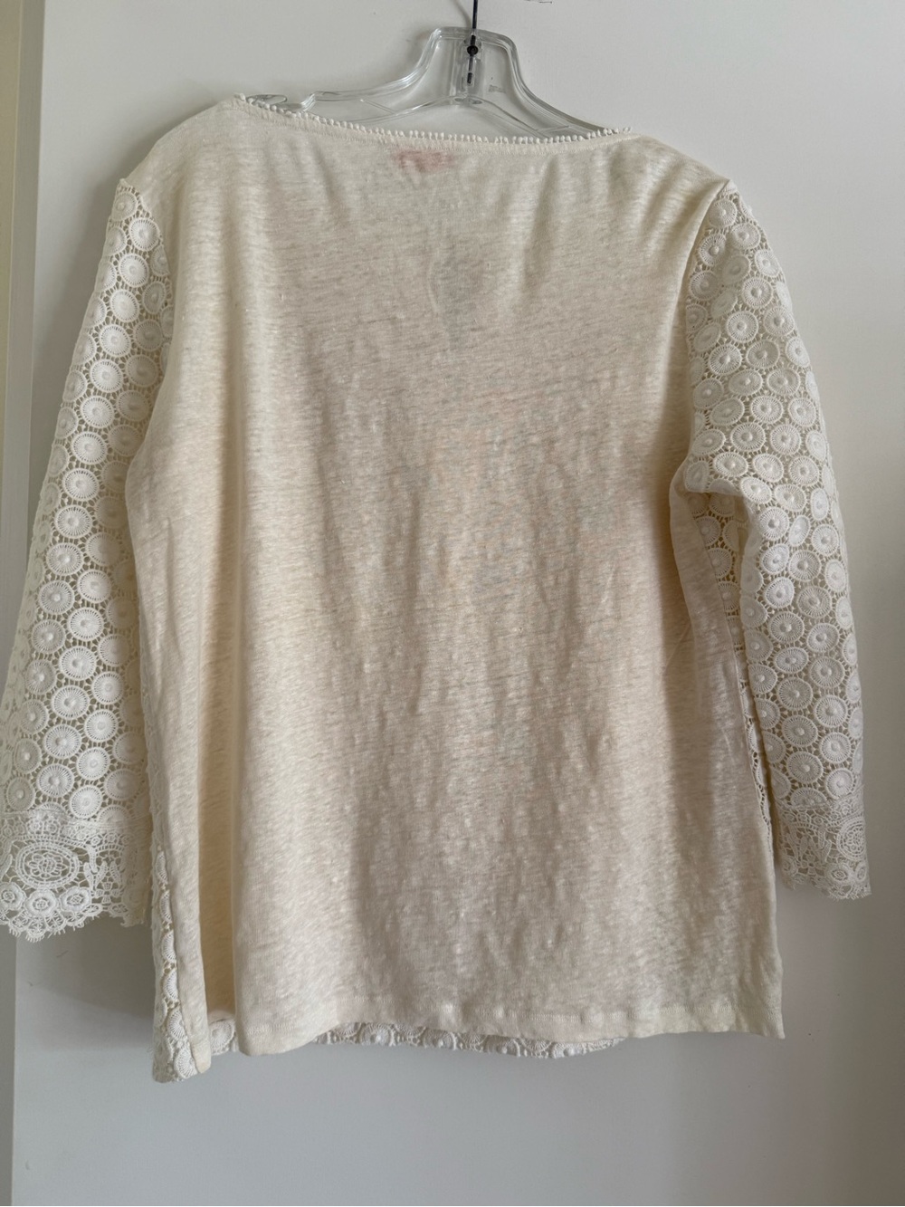 Tory Burch Ivory Circular Lace Blouse - Picture 7 of 7